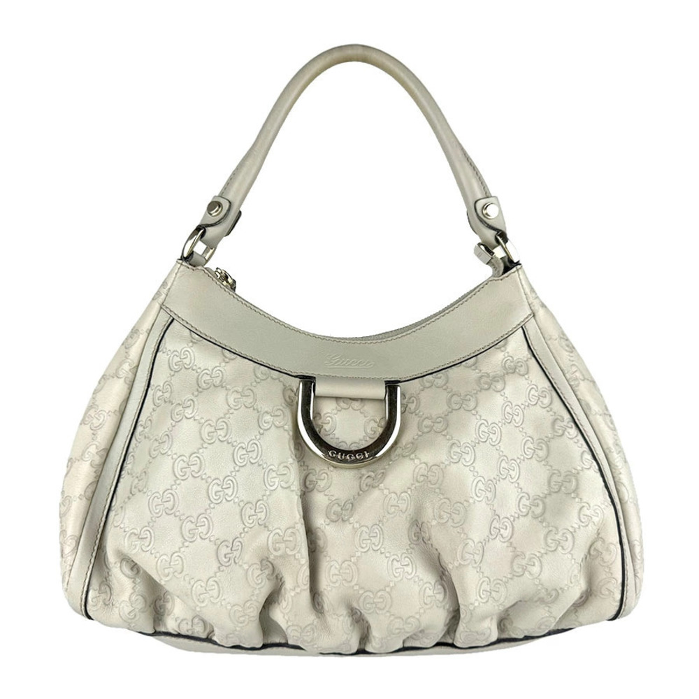 Gucci Guccissima Abbey handbag White